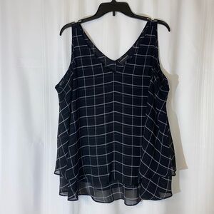 Lane Bryant tank blouse